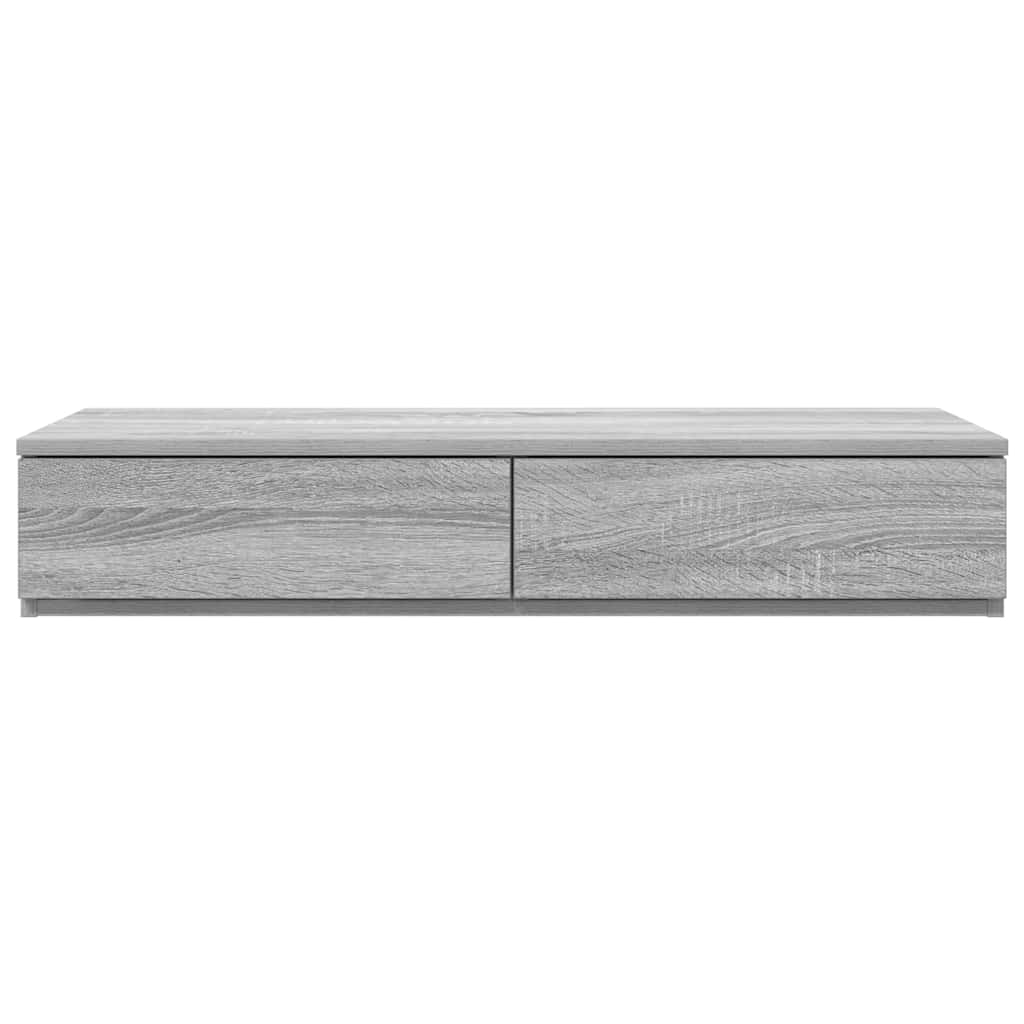 Bettschubladen Sonoma-Grau 75 x 36,5 x 16.5 cm Holzwerkstoff