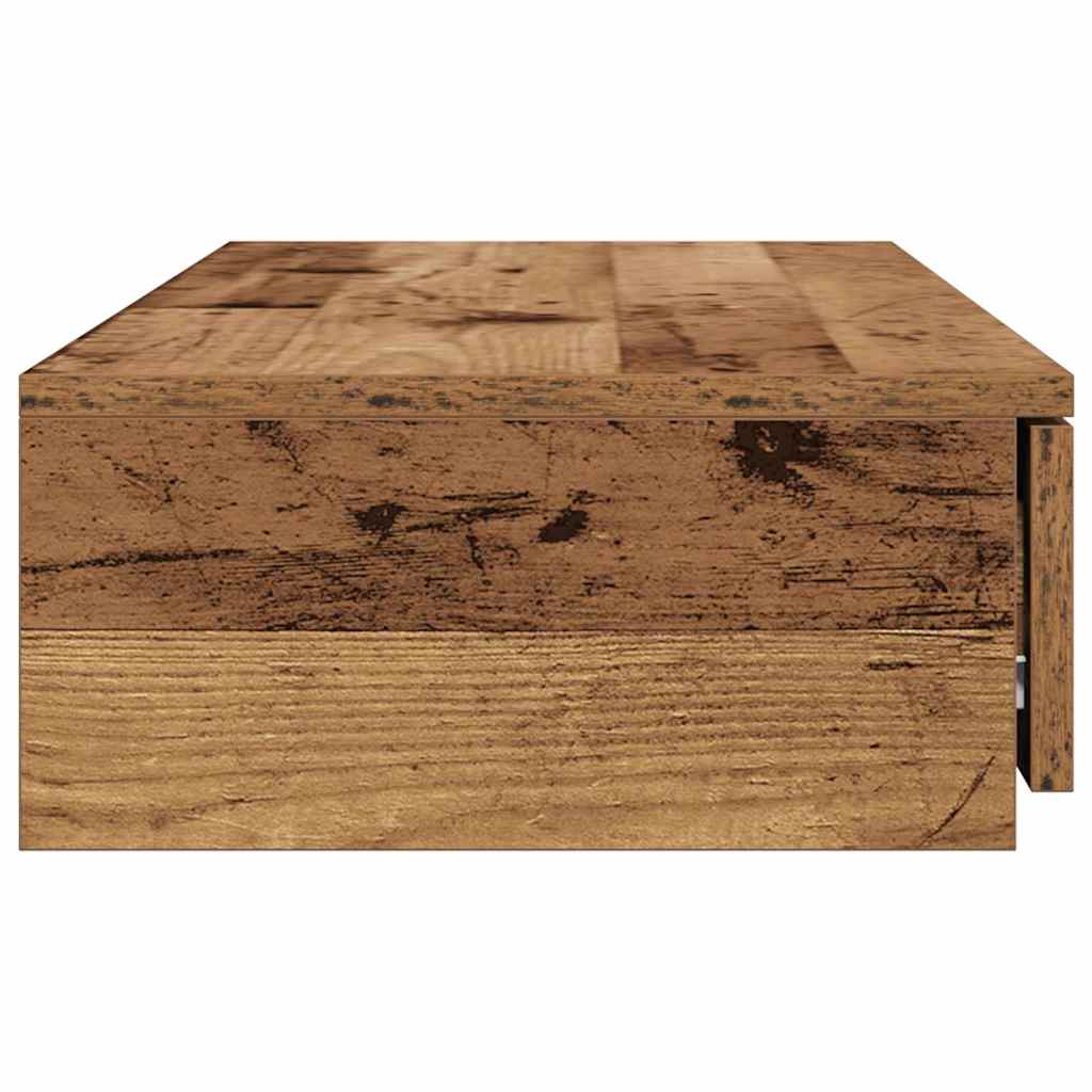 Bettschubladen Altholz 75 x 36,5 x 16.5 cm Holzwerkstoff