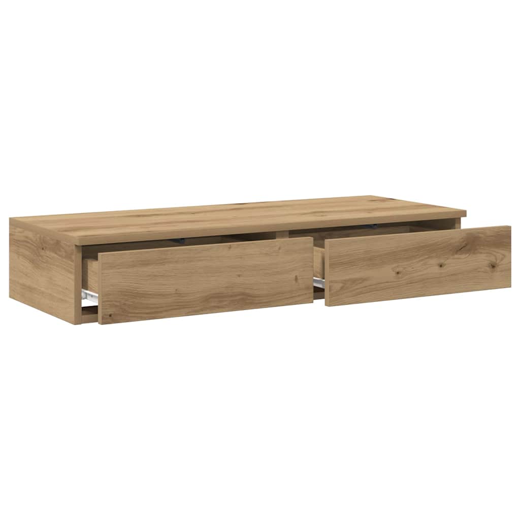 Bettschubladen Artisan-Eiche 75 x 36,5 x 16.5 cm Holzwerkstoff