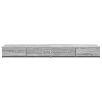 Bettschubladen Sonoma-Grau 160 x 36,5 x 16,5 cm Holzwerkstoff