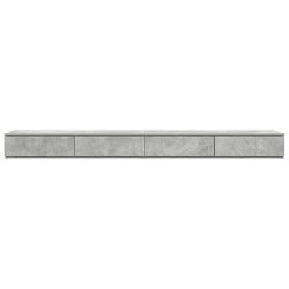 Bettschubladen Betongrau 180 x 36,5 x 16,5 cm Holzwerkstoff
