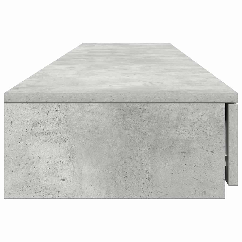 Bettschubladen Betongrau 180 x 36,5 x 16,5 cm Holzwerkstoff