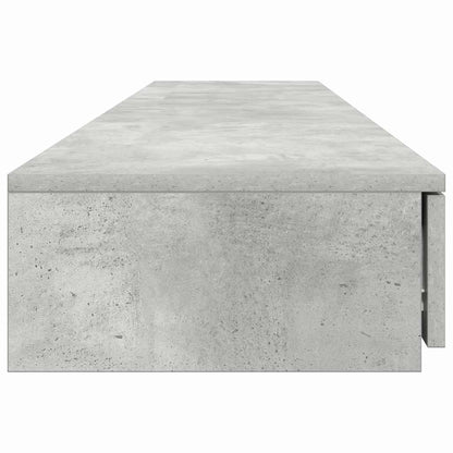 Bettschubladen Betongrau 180 x 36,5 x 16,5 cm Holzwerkstoff