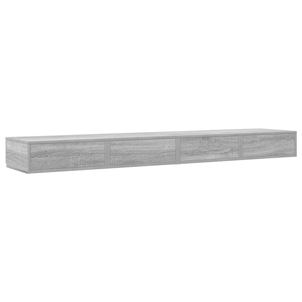 Bettschubladen Sonoma-Grau 180 x 36,5 x 16,5 cm Holzwerkstoff