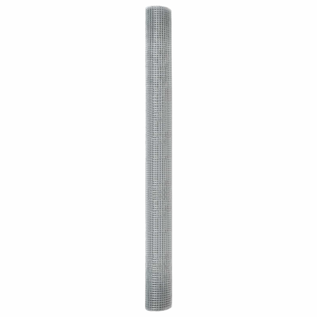 Geschweißter Drahtzaun 1000 x 160 cm Silber