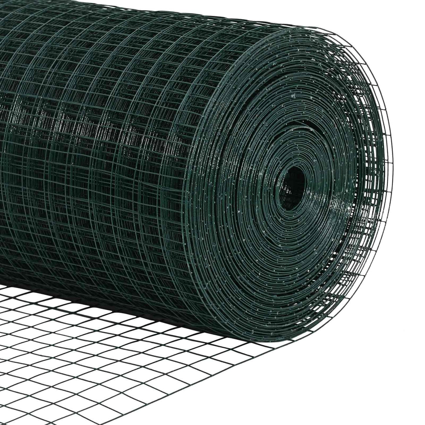 Geschweißter Drahtzaun 1000 x 40 cm Grün