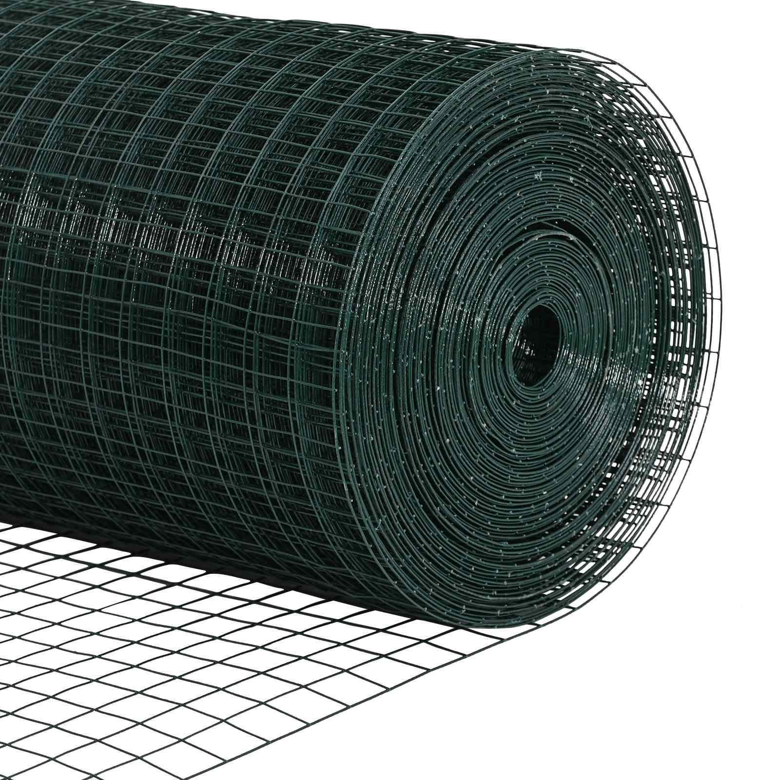 Geschweißter Drahtzaun 1000 x 40 cm Grün