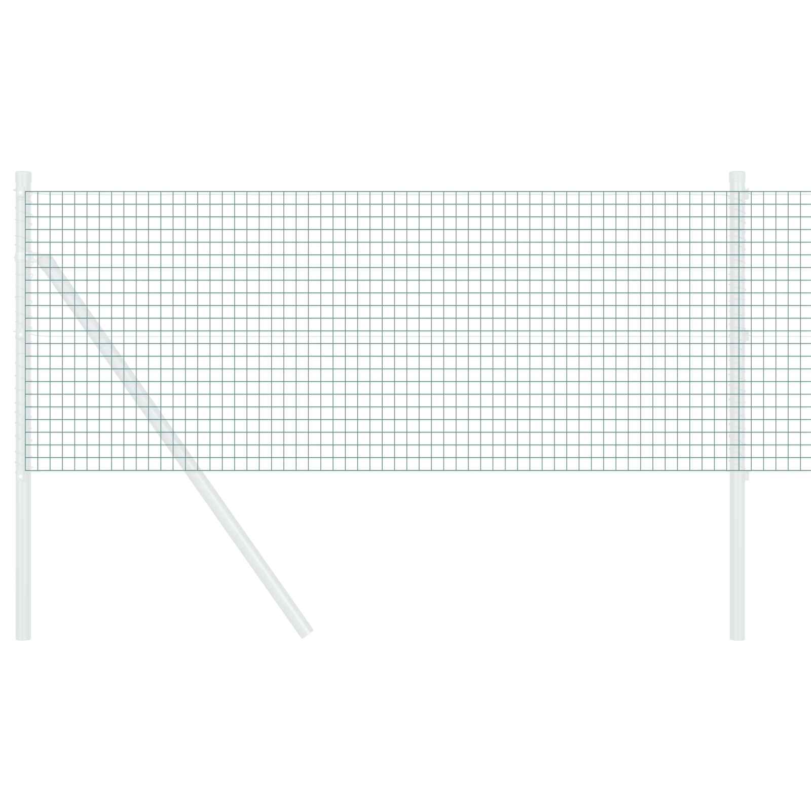 Geschweißter Drahtzaun 1000 x 40 cm Grün