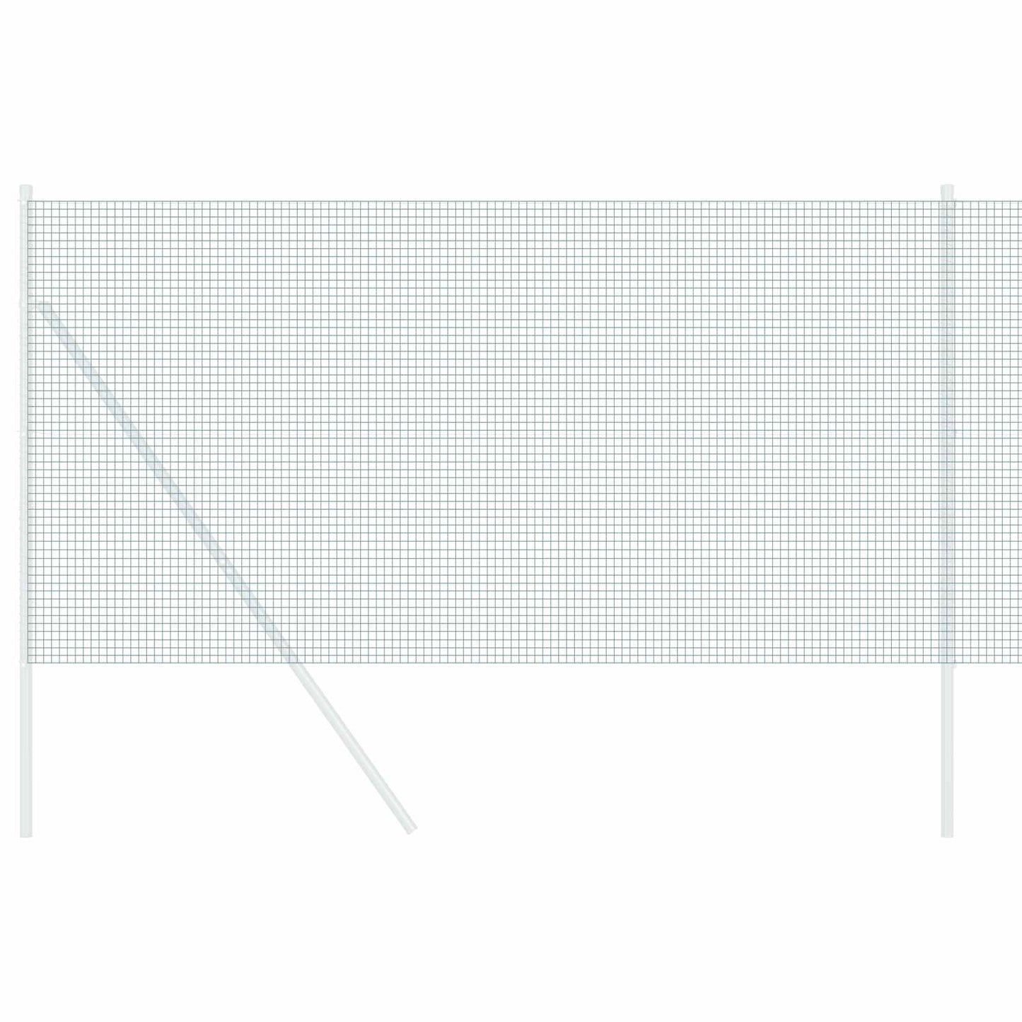 Geschweißter Drahtzaun 1000 x 140 cm Grün