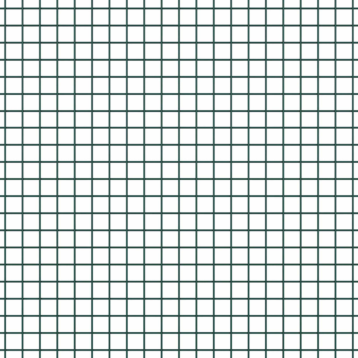 Geschweißter Drahtzaun 2500 x 80 cm Grün