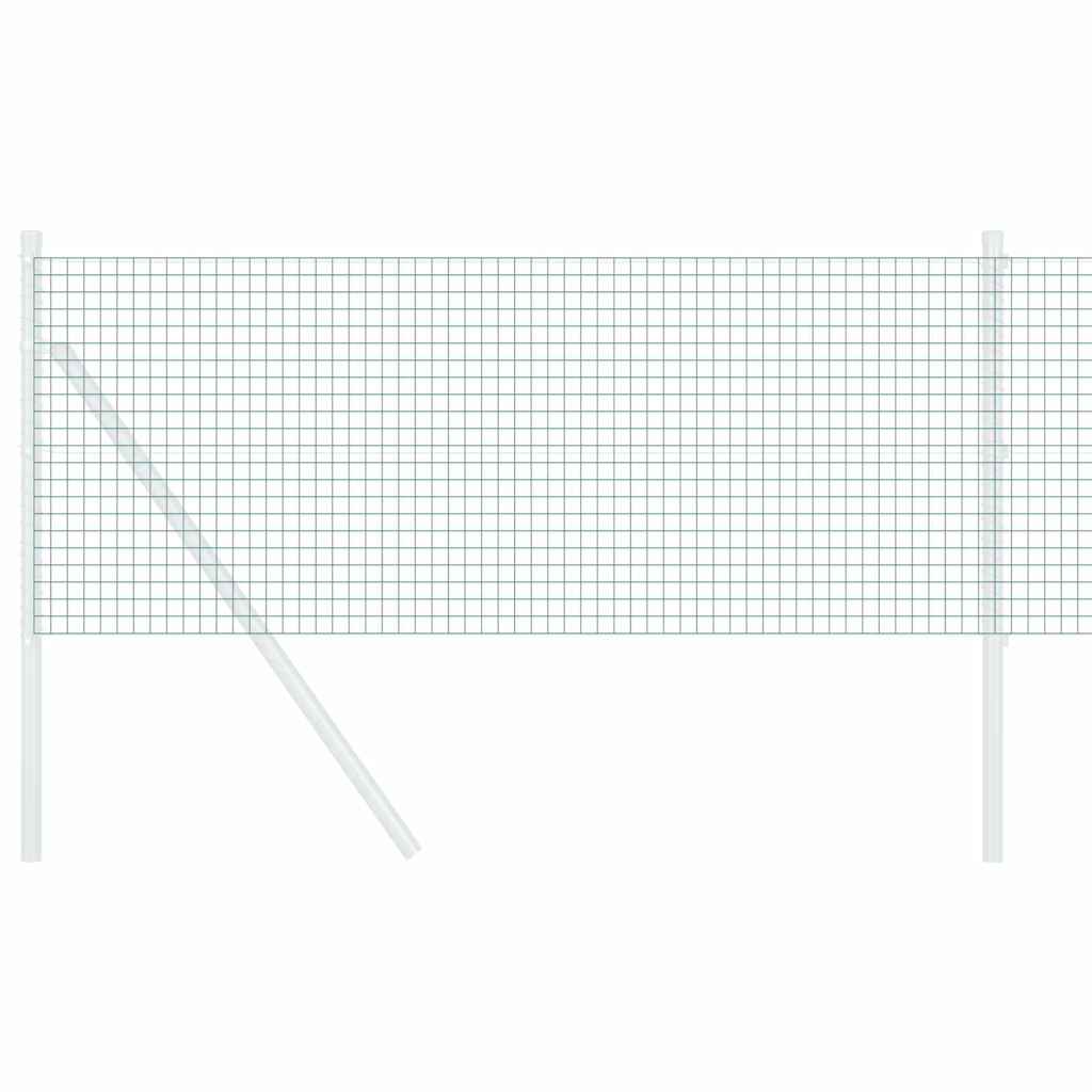 Geschweißter Drahtzaun 5000 x 80 cm Grün