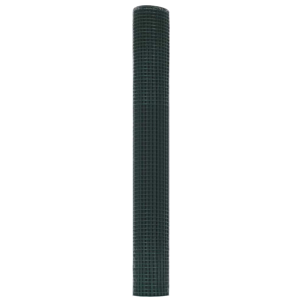Geschweißter Drahtzaun 5000 x 100 cm Grün