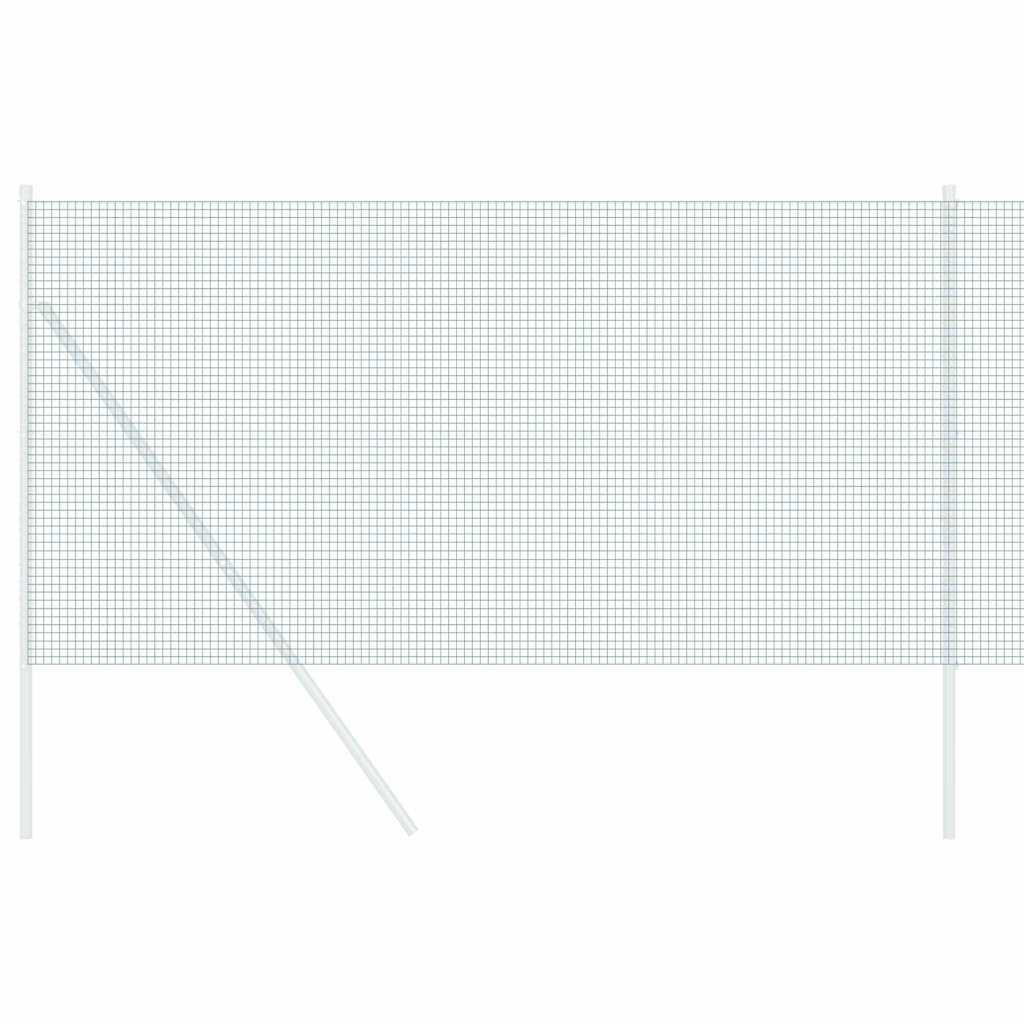 Geschweißter Drahtzaun 5000 x 120 cm Grün