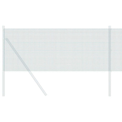 Doppelstabmattenzaun 100 x 0,4 m PVC Grün