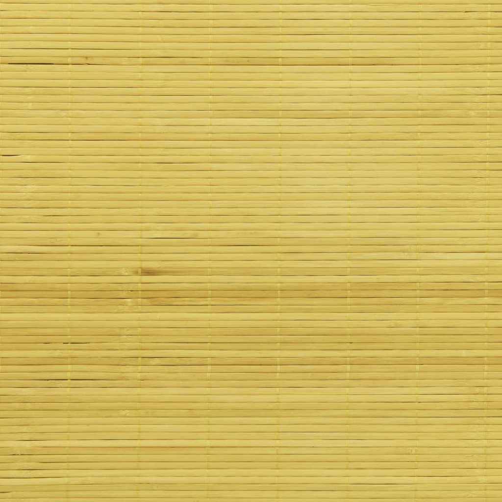 Rollo Gelb 100 x 160 cm Bambus