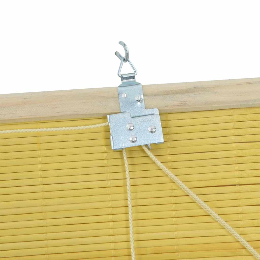 Rollo Gelb 110 x 220 cm Bambus