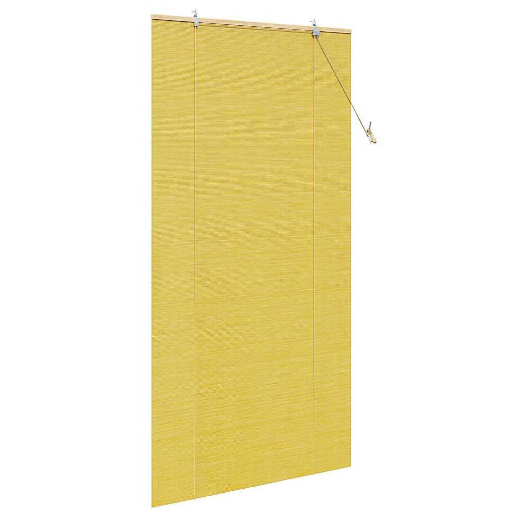 Rollo Gelb 110 x 220 cm Bambus