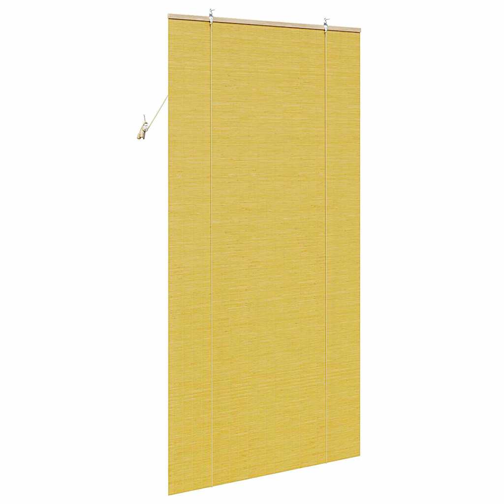 Rollo Gelb 110 x 220 cm Bambus