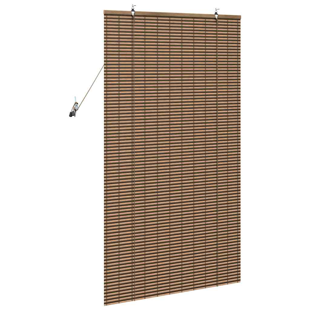 Rollo Braun 80 x 160 cm Bambus