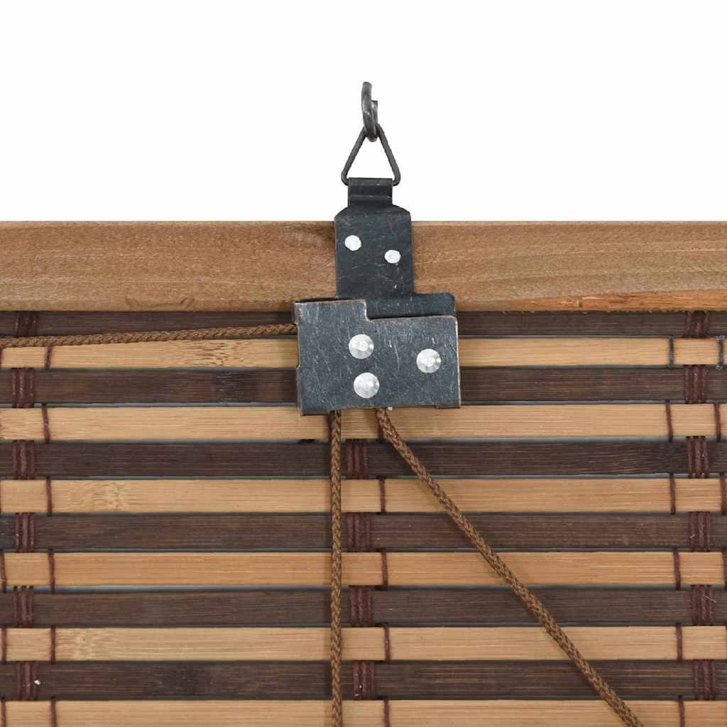 Rollo Braun 100 x 160 cm Bambus