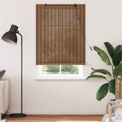 Rollo Braun 120 x 220 cm Bambus