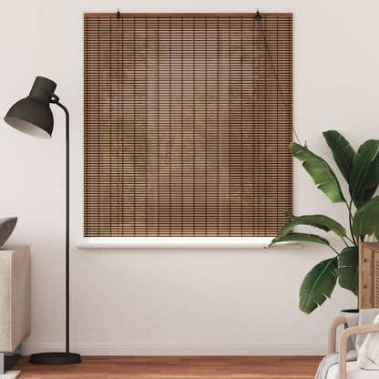 Rollo Braun 140 x 160 cm Bambus