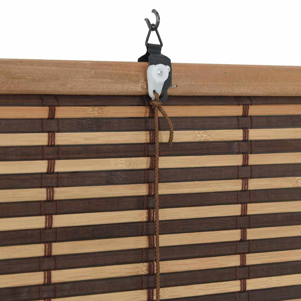 Rollo Braun 150 x 220 cm Bambus