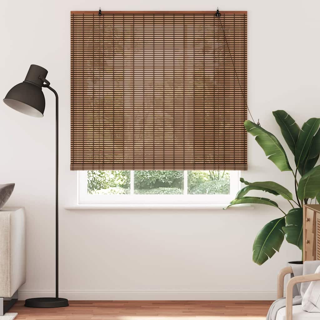 Rollo Braun 150 x 220 cm Bambus