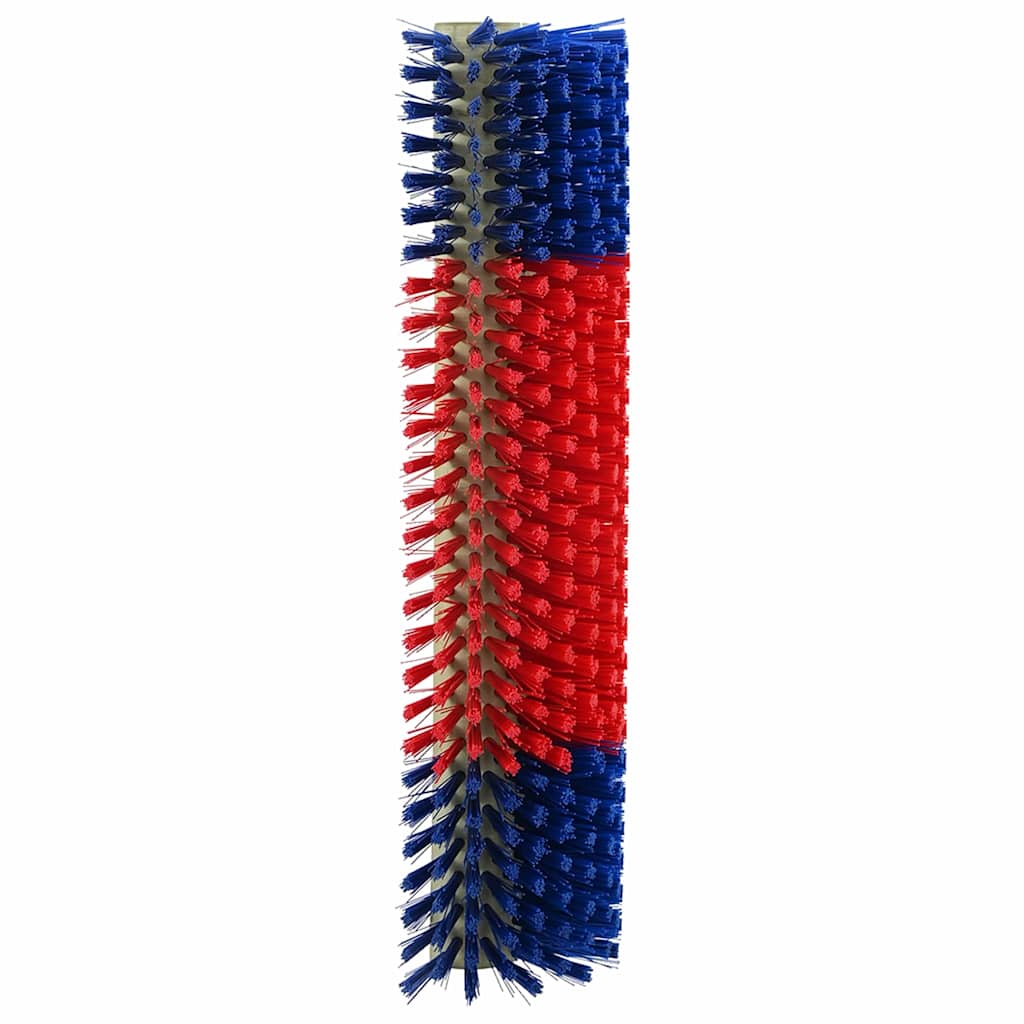 Kühbürste Rot und Blau 50 x 17 x 9 cm Kunststoff und Stahl
