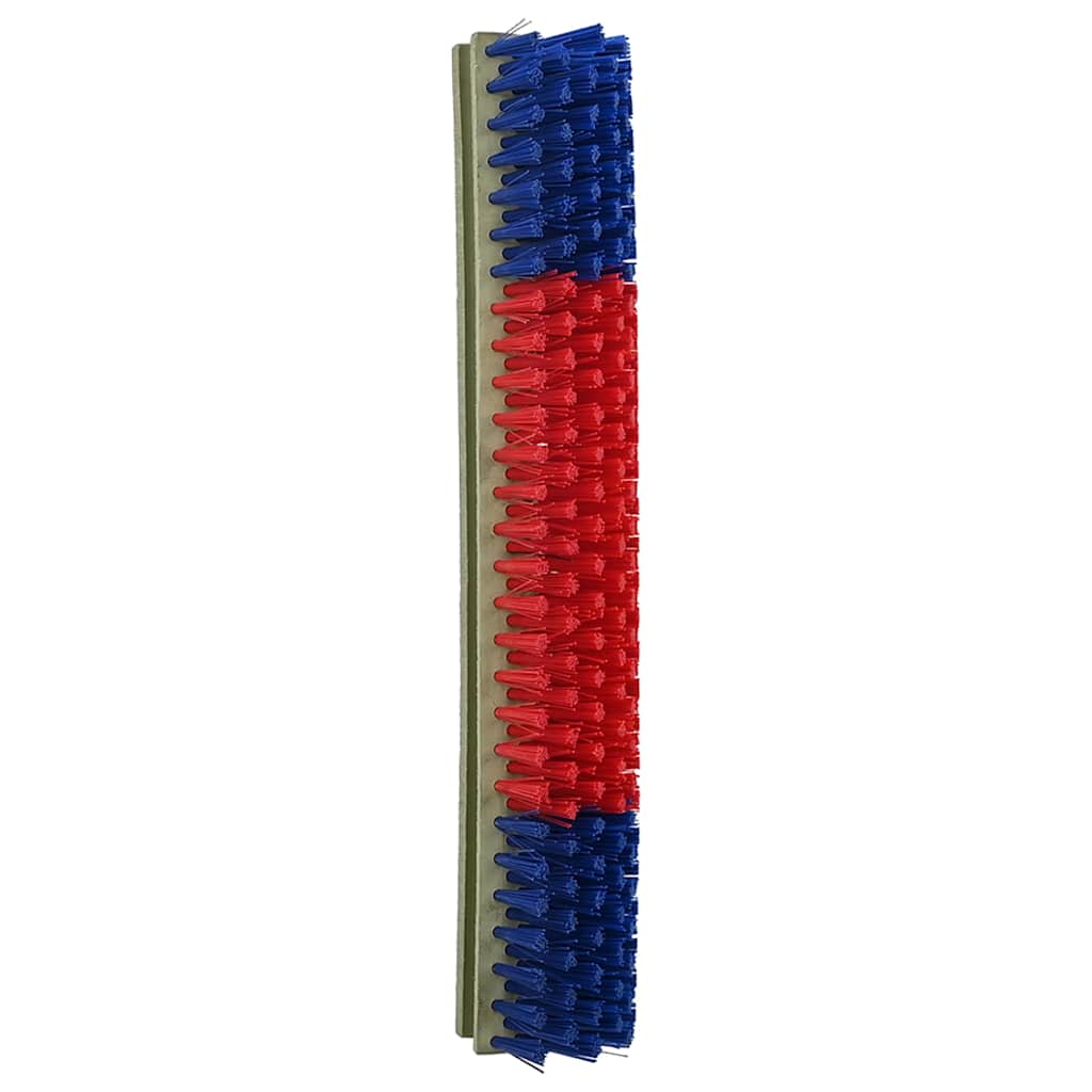 Kühbürste Rot und Blau 50 x 17 x 9 cm Kunststoff und Stahl