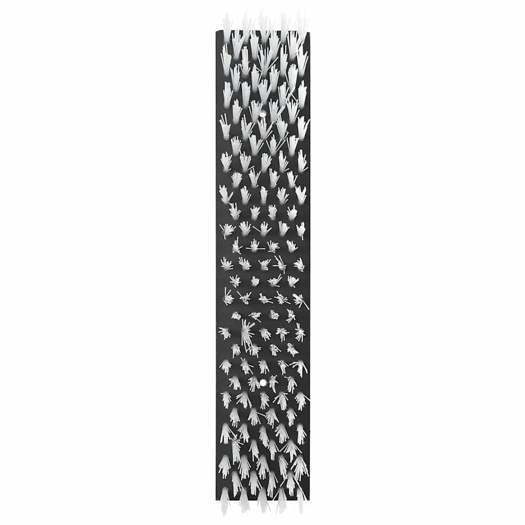 Kühbürste Schwarz und Weiß 50 x 10 x 6.5 cm