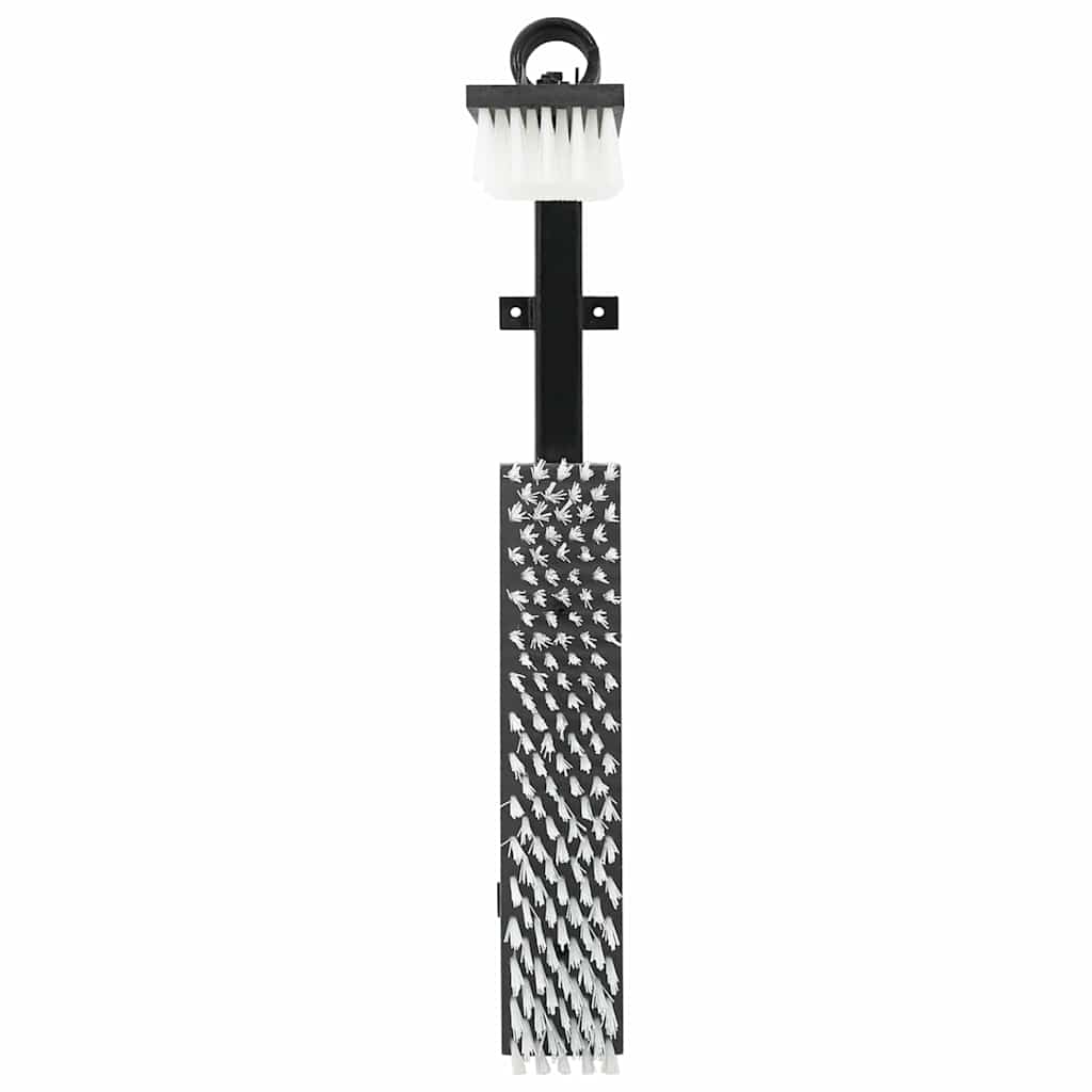 Kühbürste Verstellbar Schwarz und Weiß 84 x 10 x 91 cm PVC