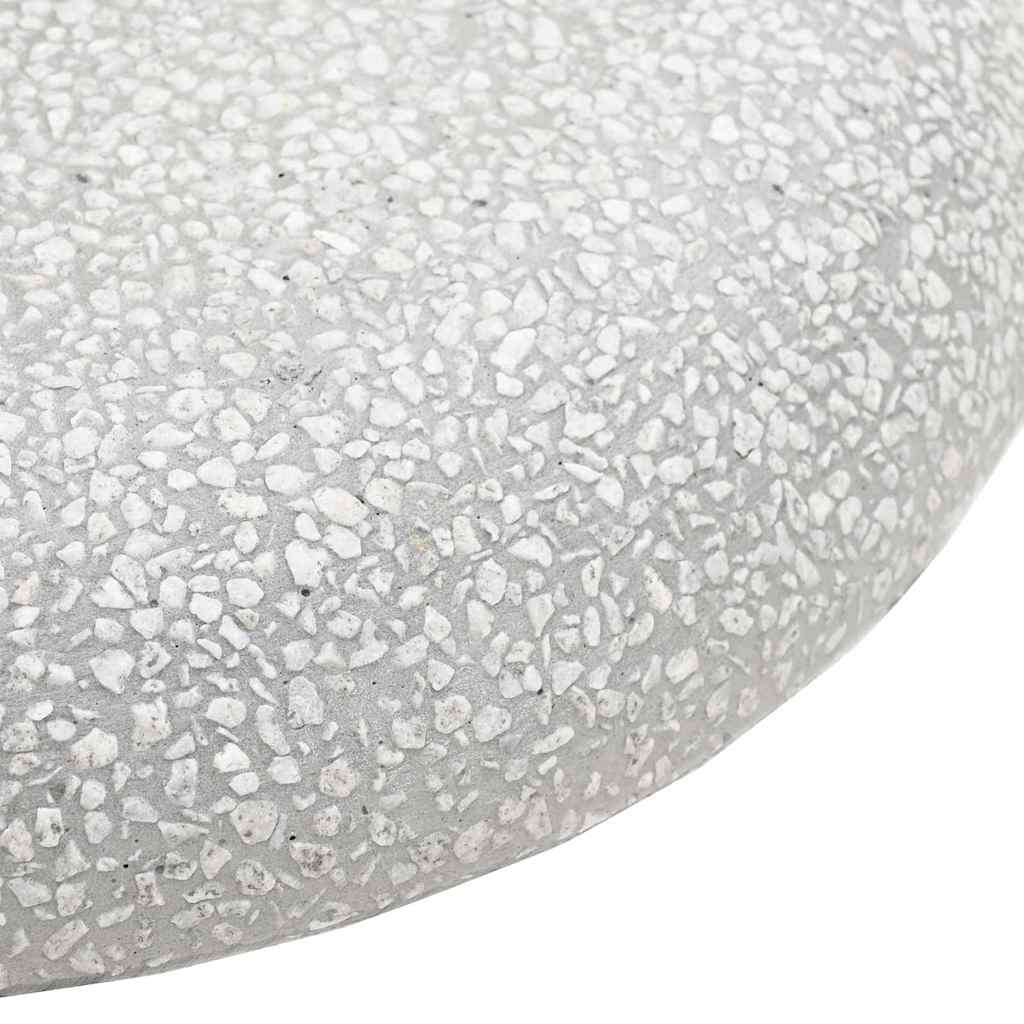 Sonnenschirmständer 20,9kg Hellgrau Beton Rund