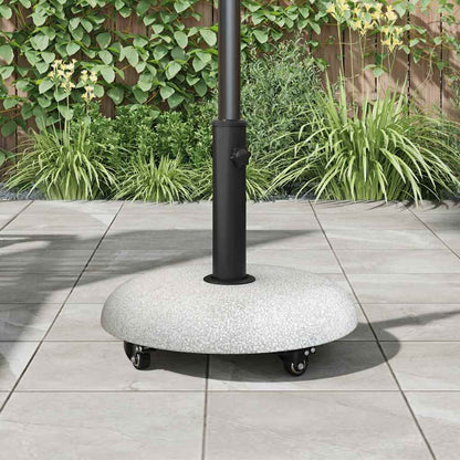 Sonnenschirmständer 21kg Hellgrau Beton Rund