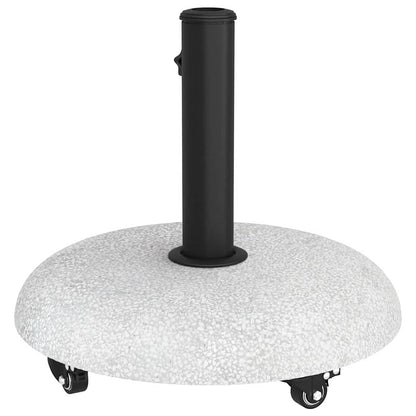 Sonnenschirmständer 21kg Hellgrau Beton Rund