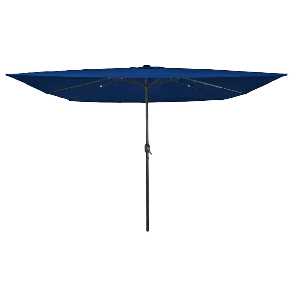 Garten-Sonnenschirm 295 x 295 x 245 cm Polyester und Stahl