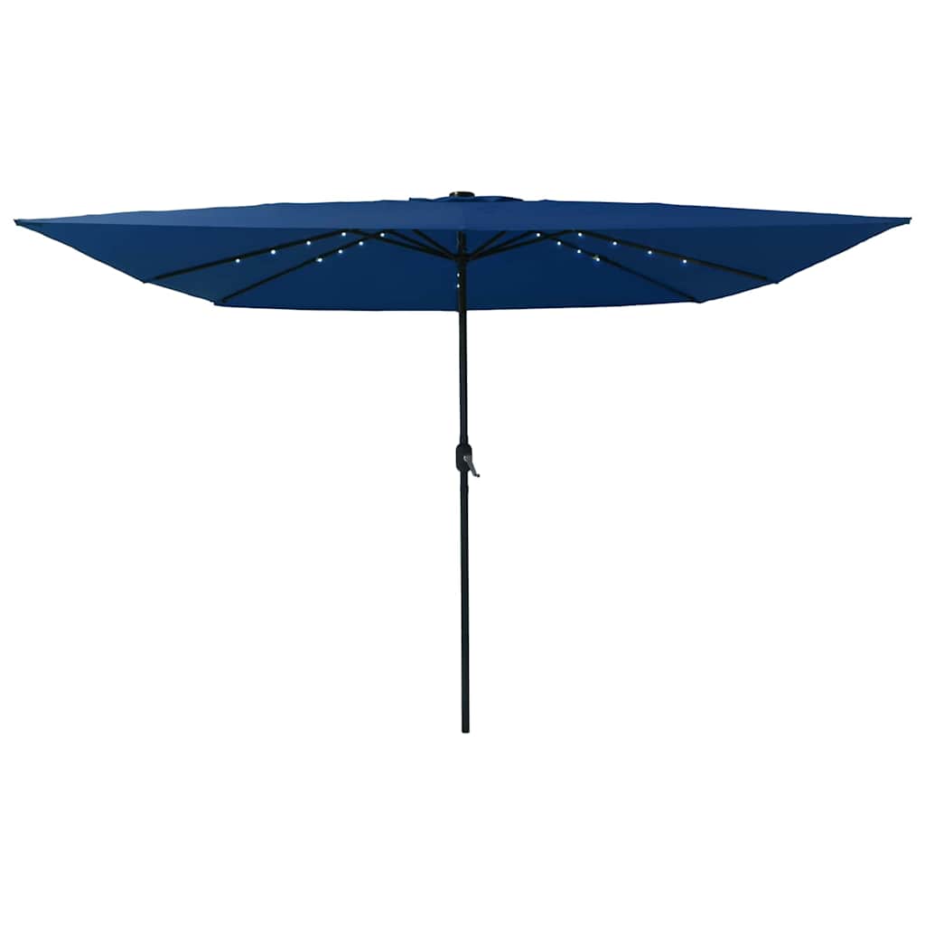 Garten-Sonnenschirm 295 x 295 x 245 cm Polyester und Stahl