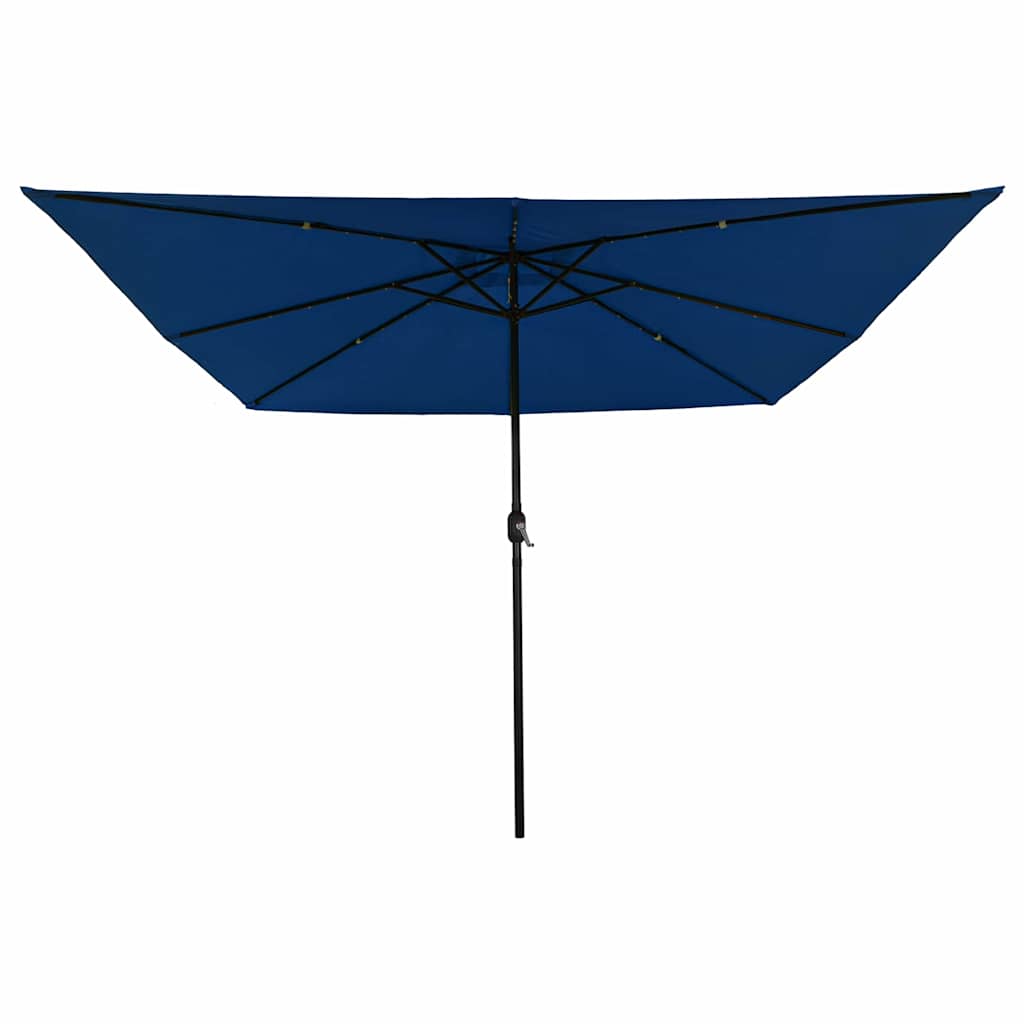 Garten-Sonnenschirm 295 x 295 x 245 cm Polyester und Stahl