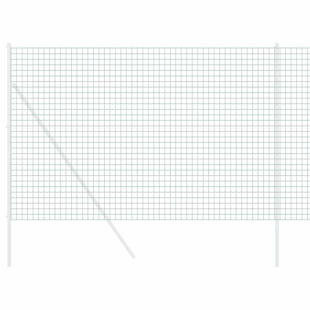 Eurozaun Grün 1,5 x 10 m PVC-beschichtetes Eisen