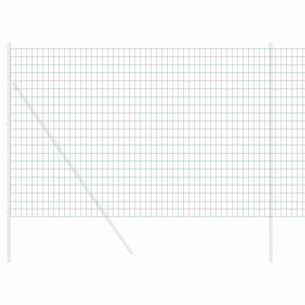 Eurozaun Grün 1,6 x 10 m PVC-beschichtetes Eisen