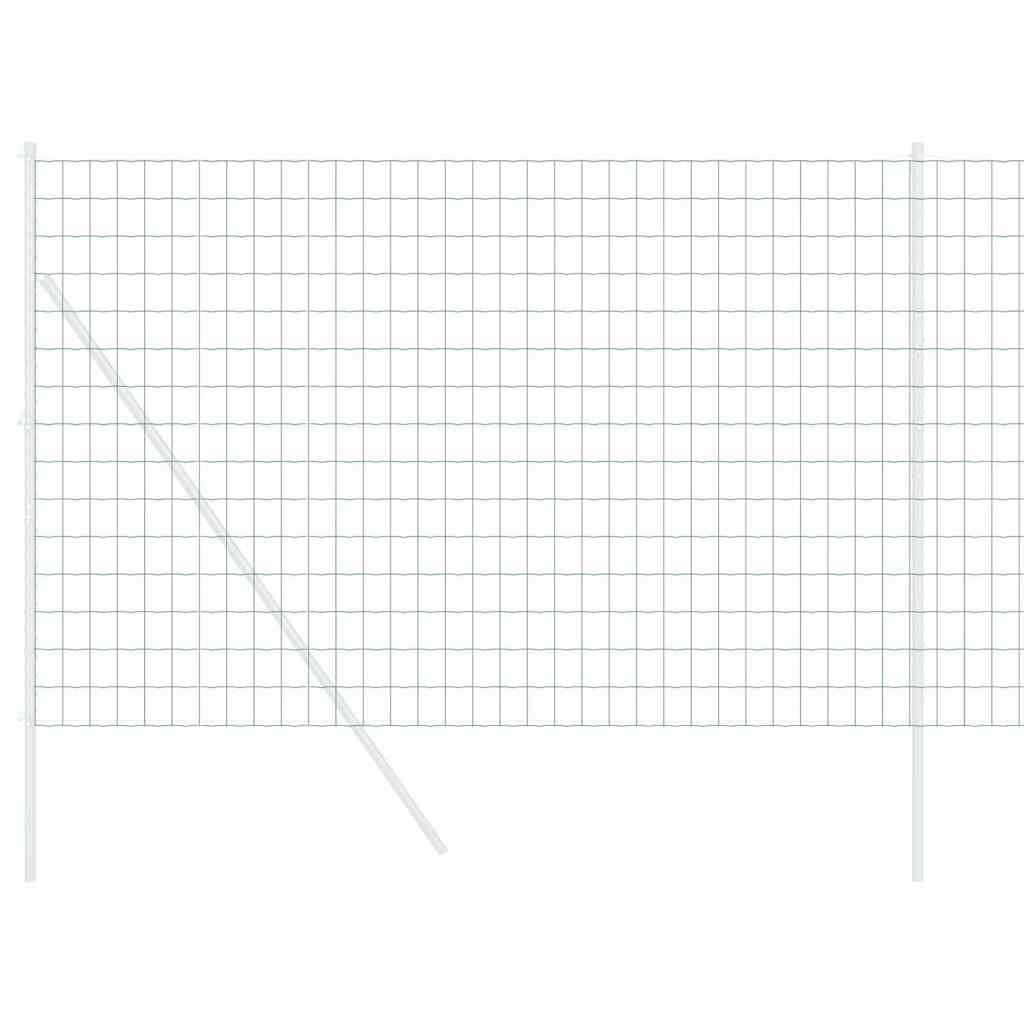 Eurozaun Grün 1,6 x 10 m PVC-beschichtetes Eisen