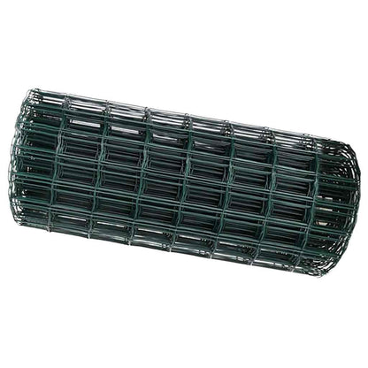Eurozaun Grün 0,8 x 25 m PVC-beschichtetes Eisen