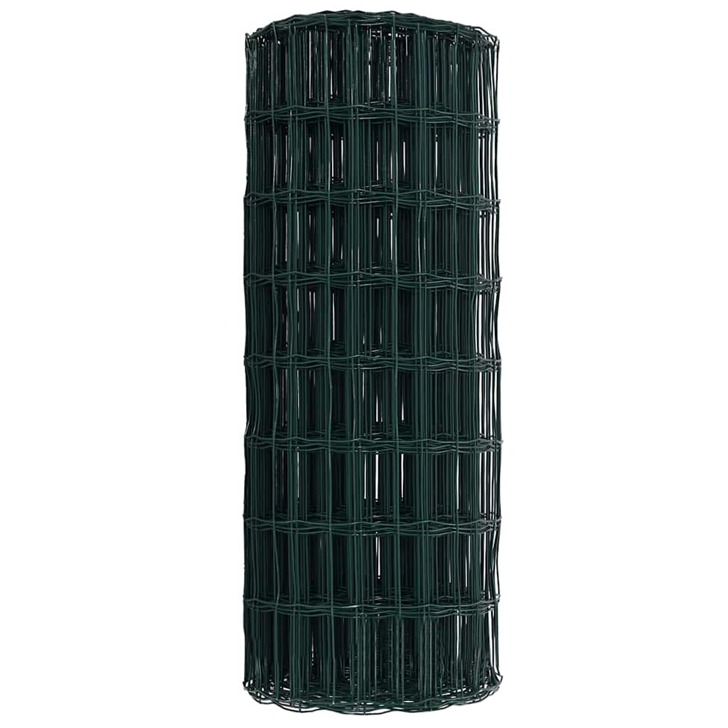 Eurozaun Grün 0,4 x 50 m PVC-beschichtetes Eisen