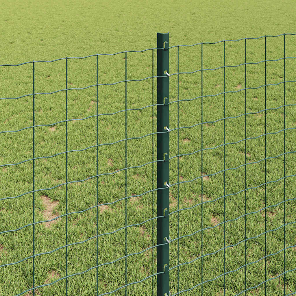 Geschweißter Drahtzaun 10 x 1 m (B x H) PVC-beschichteter Stahl