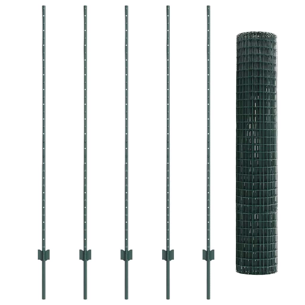 Geschweißter Drahtzaun 10 x 1,6 m (B x H)