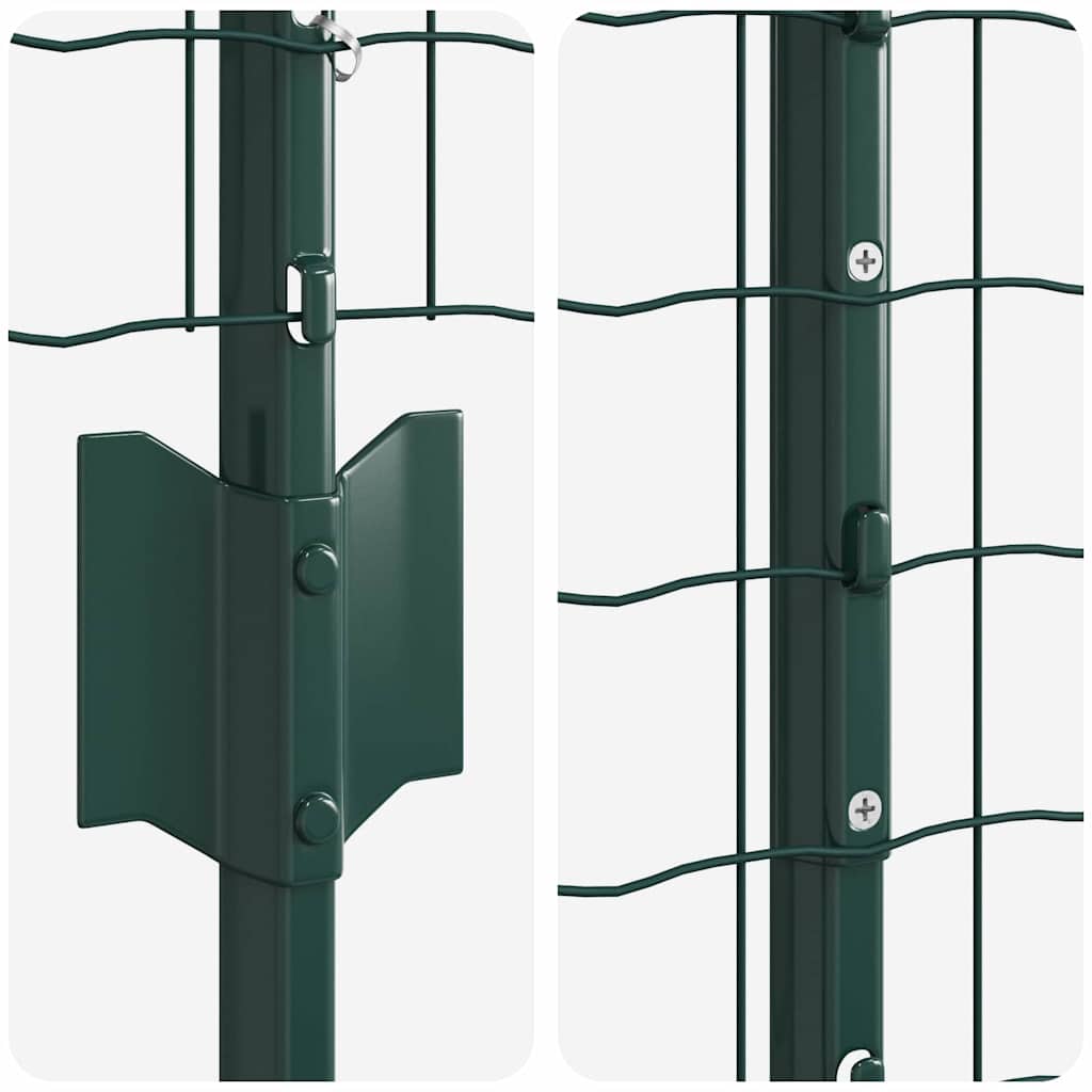 Geschweißter Drahtzaun 25 x 1 m (B x H) PVC-beschichteter Stahl