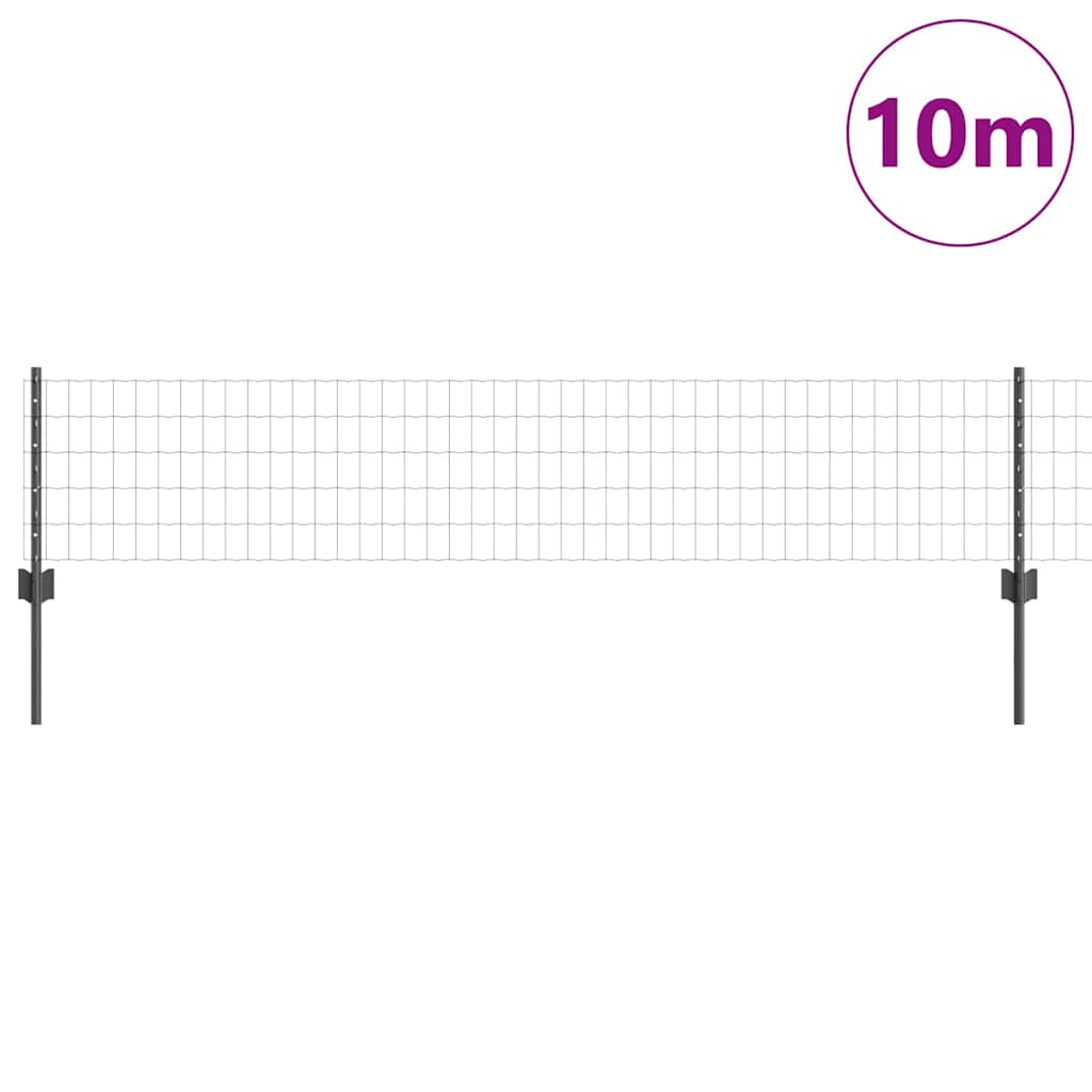 Geschweißter Drahtzaun 10 x 0,4 m (B x H)