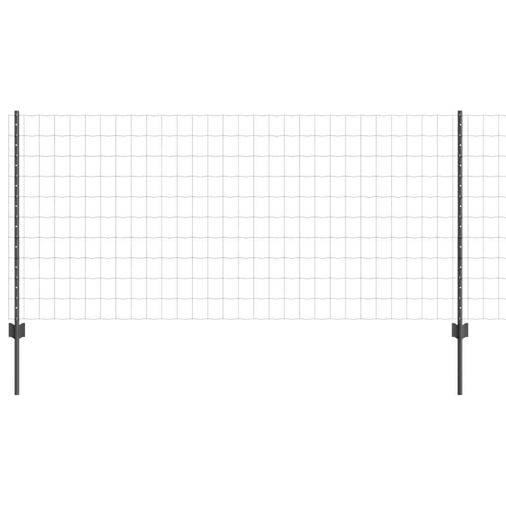 Geschweißter Drahtzaun 10 x 1 m (B x H) PVC-beschichteter Stahl