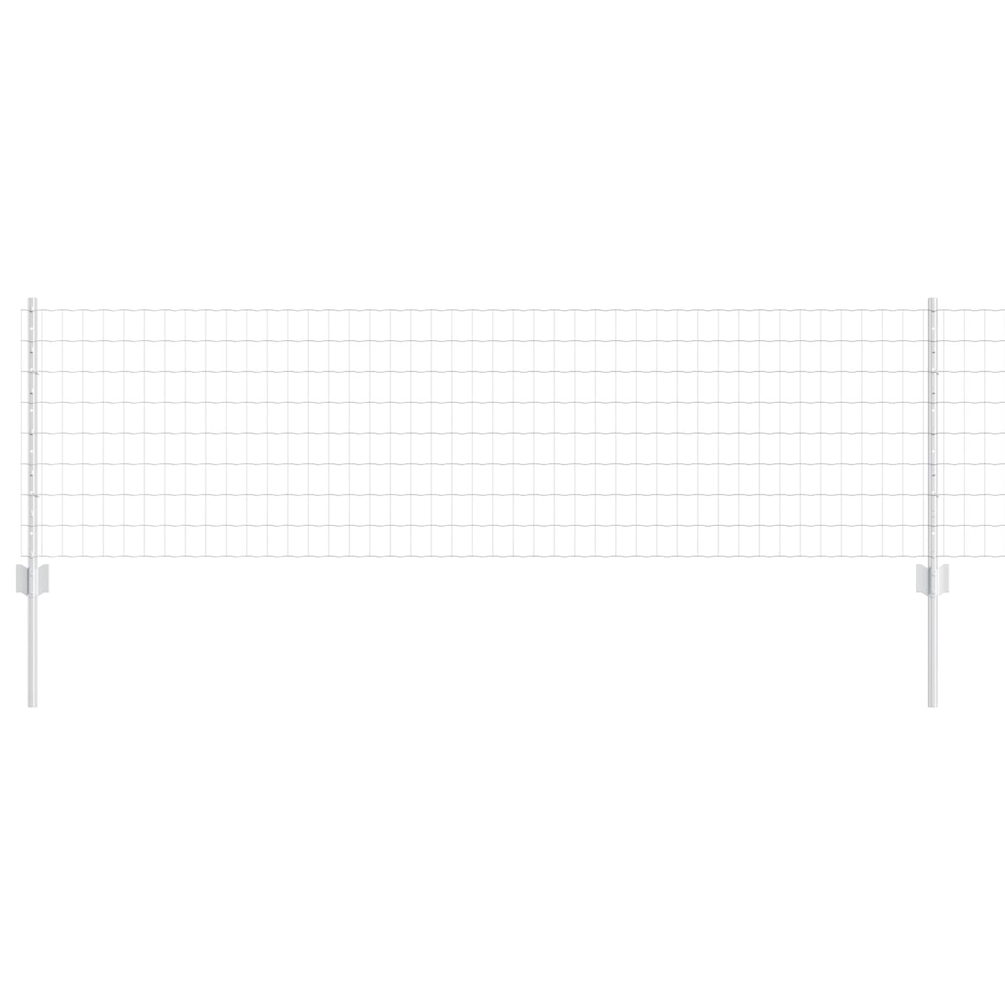Geschweißter Drahtzaun 10 x 0,6 m (B x H) Feuerverzinkter Stahl
