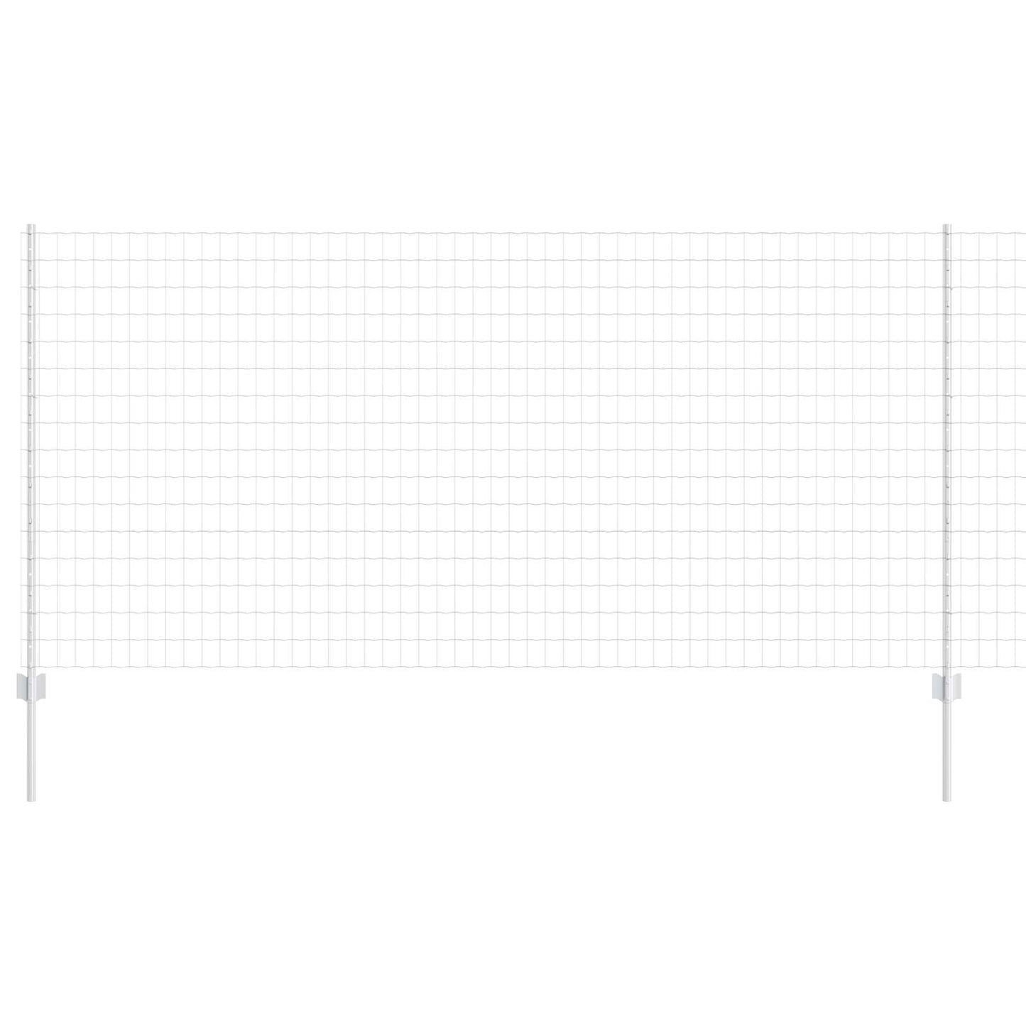Geschweißter Drahtzaun 10 x 1,2 m (B x H) Feuerverzinkter Stahl